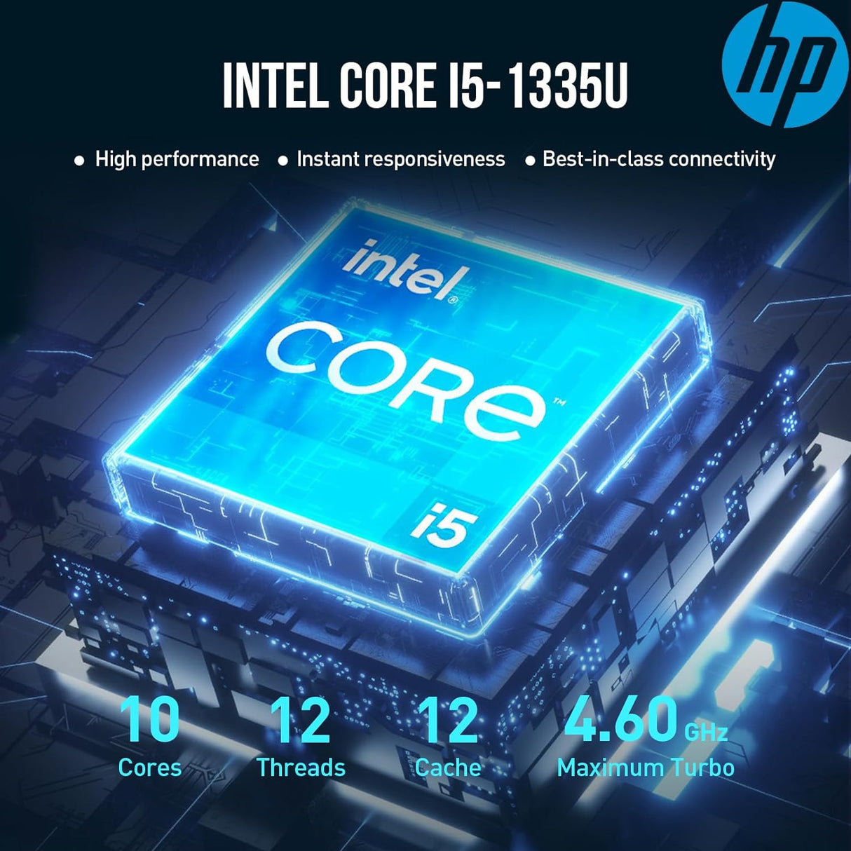 Laptop HP 17.3 FHD, Intel i5, 64GB RAM, 2TB SSD, Windows 11