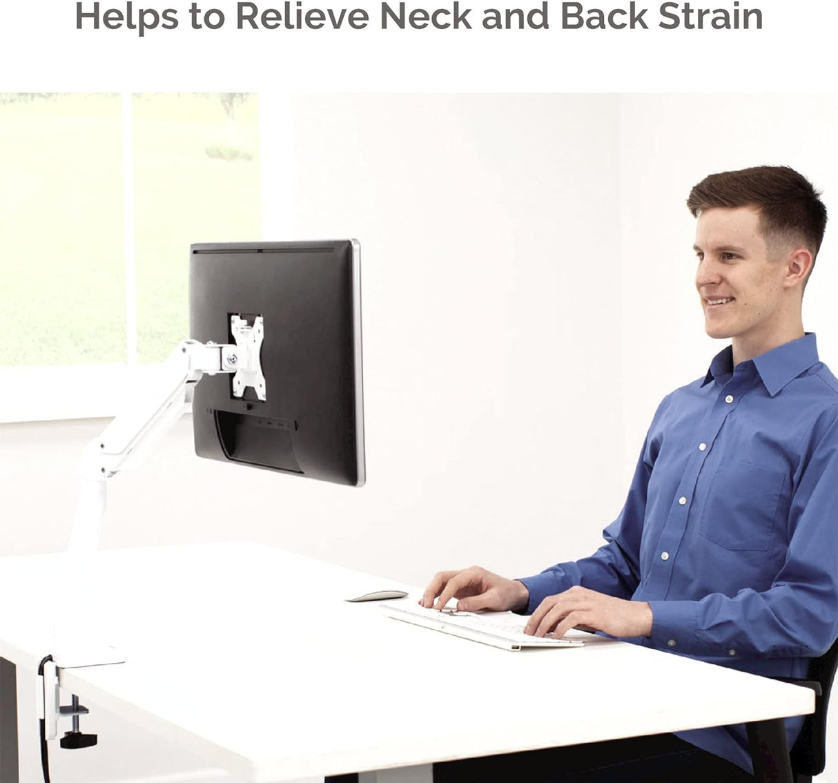 Brazo Monitor Fellowes Platino, 32, Rotación 360°, USB