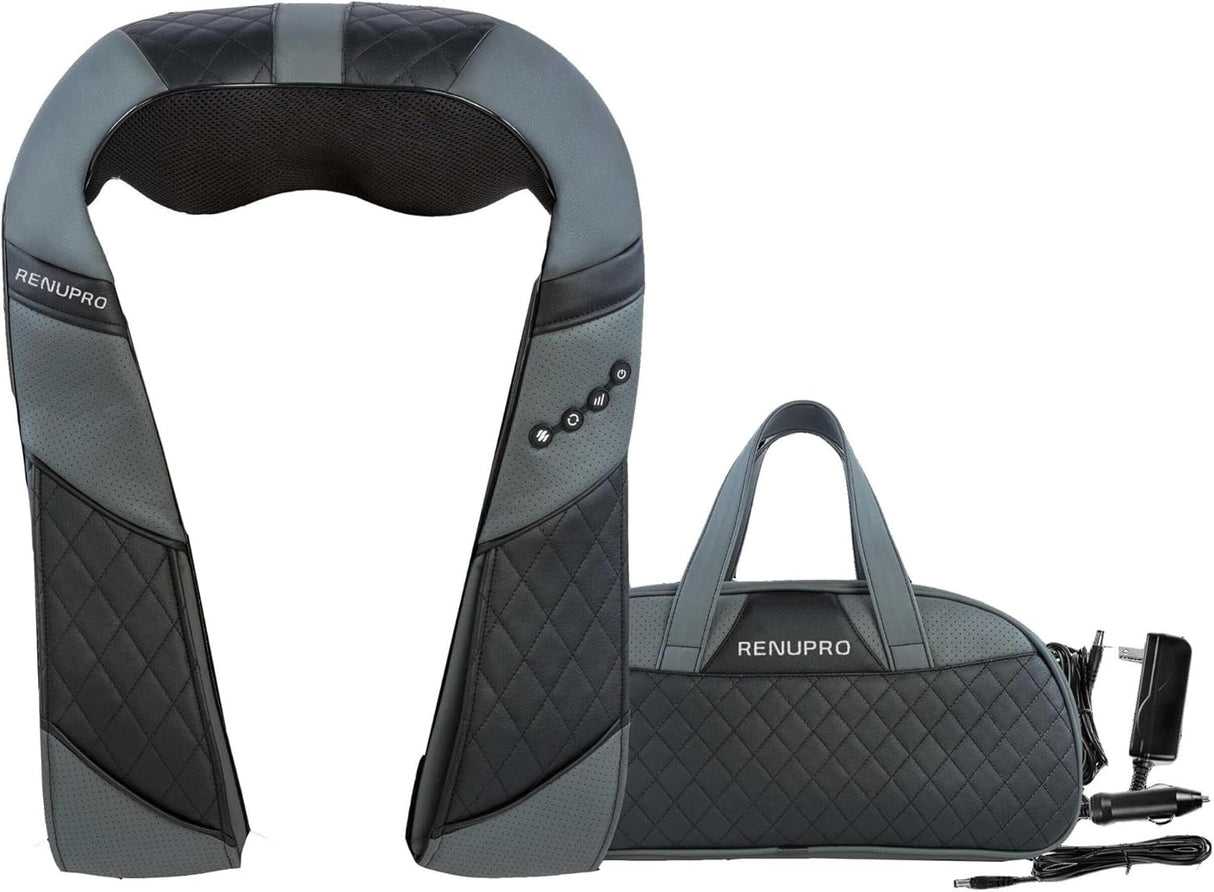 Masajeador Shiatsu para Cuello y Espalda, Alivio de Dolor, Modelo USA