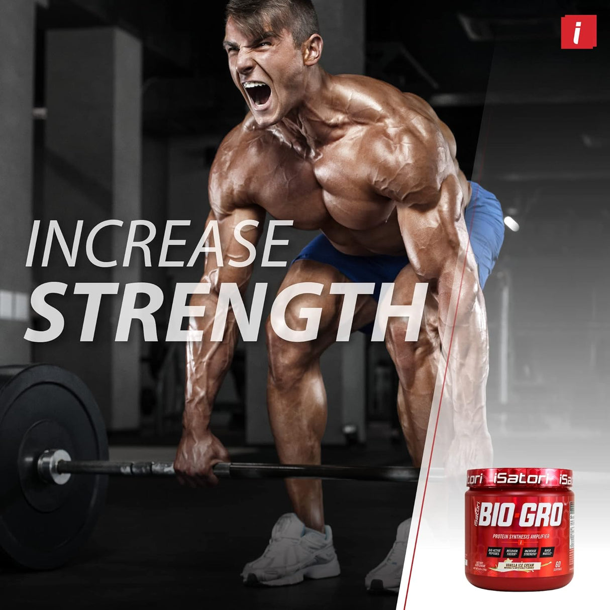 Suplementos Alimenticios Bio-GRO Construye músculo magro 60