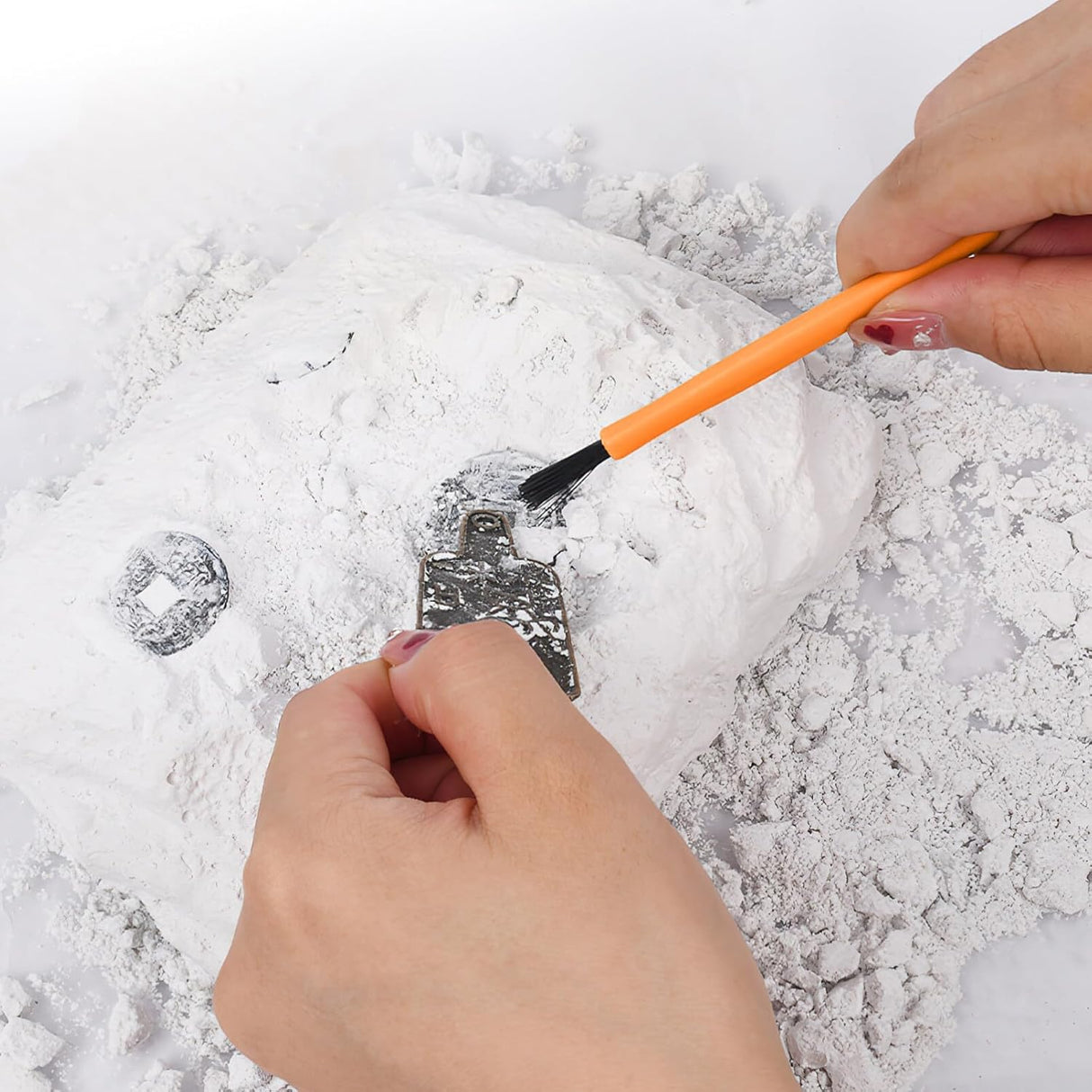 Kit de Excavación de Fosiles Dinosaurios ibasenice - 3 Piezas