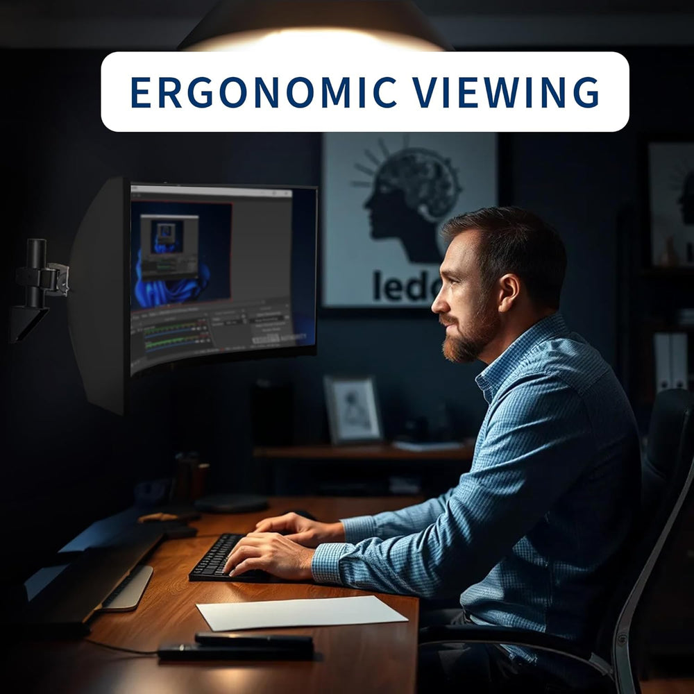 Soporte de Monitor Ultrawide VIVO, Articulable y Ajustable, MOUNT-WCB01A