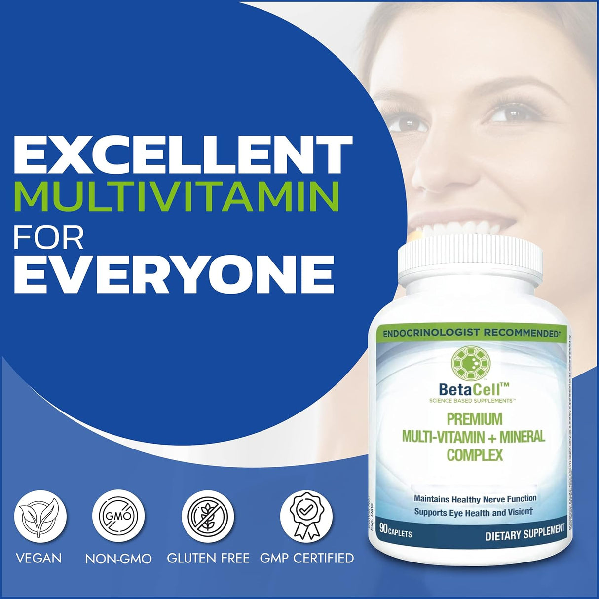 Complejo multivitamínico y mineral para hombres y mujeres