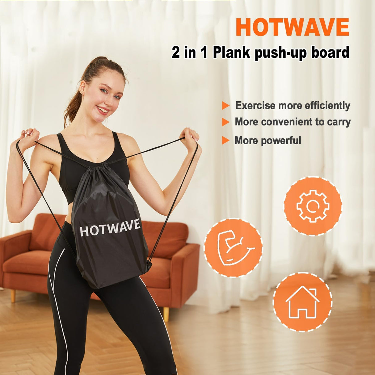 Equipo de Ejercicio HOTWAVE con 20 Accesorios y Bandas