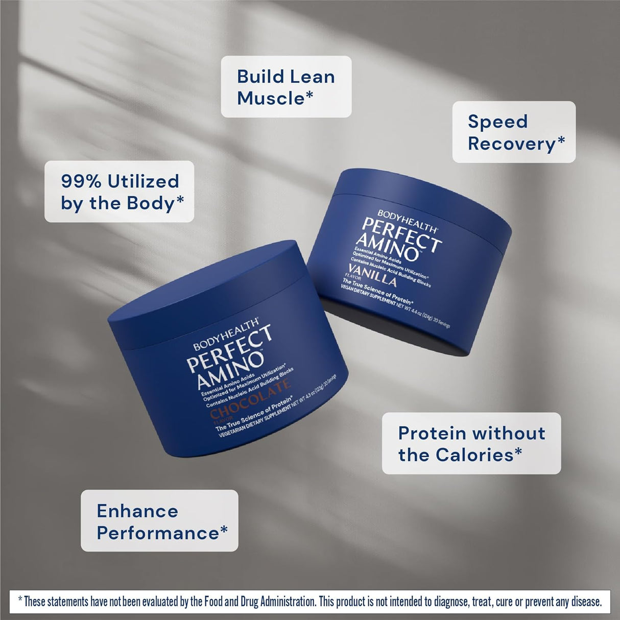 PerfectAmino Powder BodyHealth - Aminoácidos para Recuperación