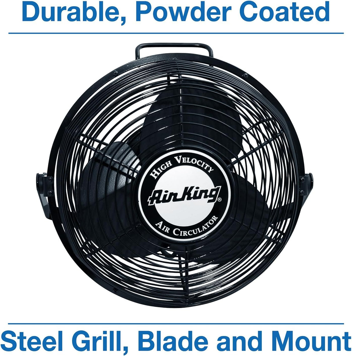 Ventilador de Pared Multi-Montaje Air King 9312 de Acero