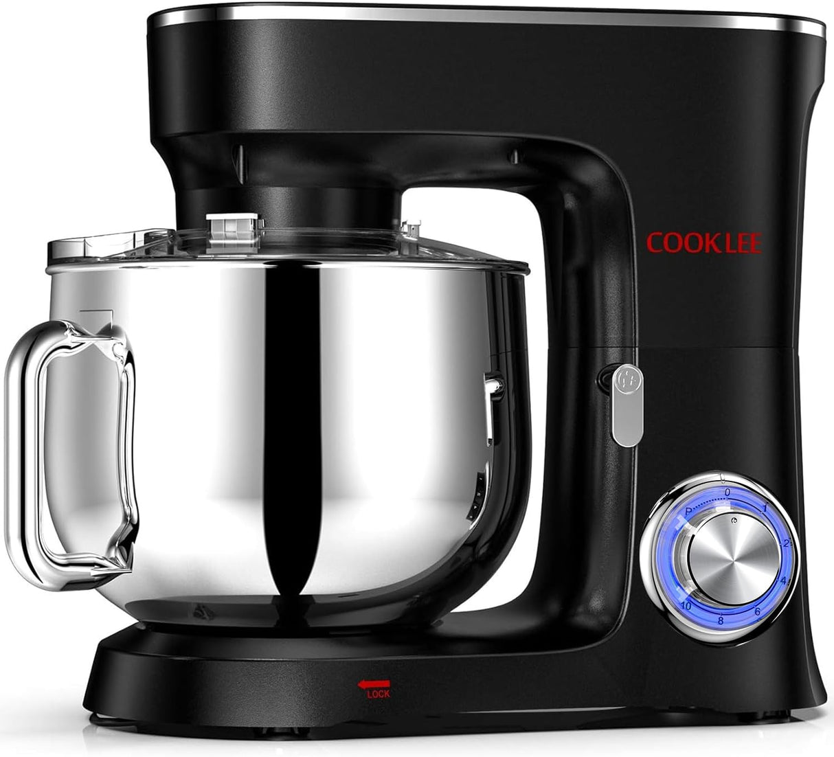 Batidora de Pie COOKLEE 9.5 Qt 660W 10 Velocidades SM-1551