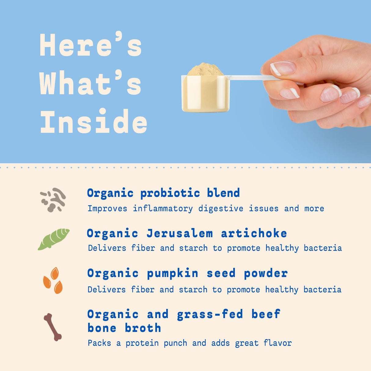 Vitaminas Probiótico para perros Polvo probiótico