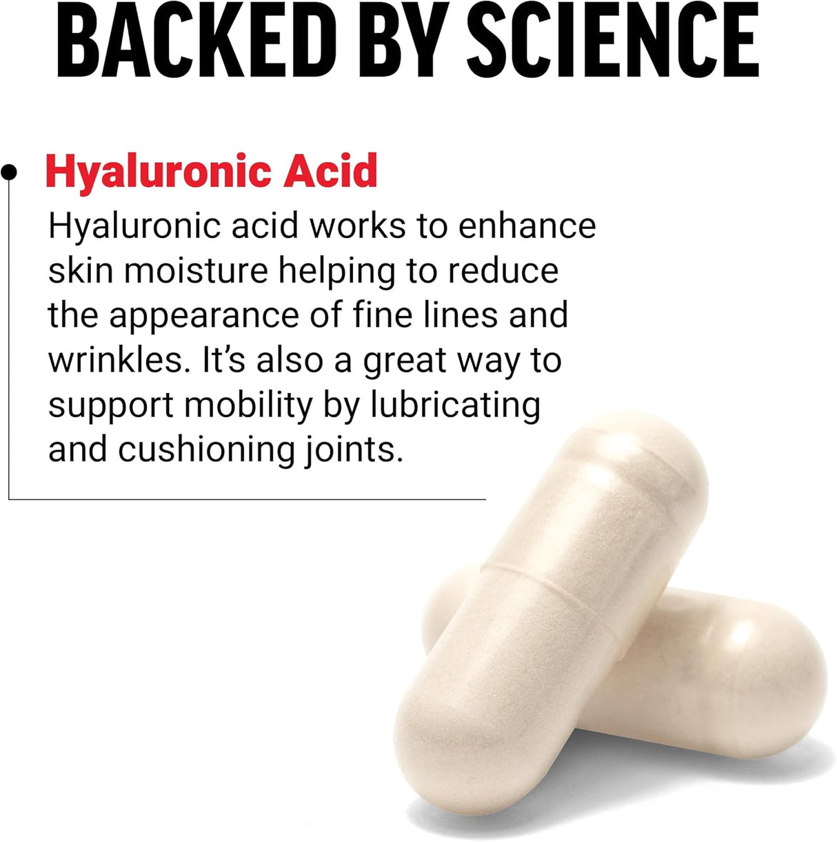 Suplementos de ácido hialurónico para las articulaciones