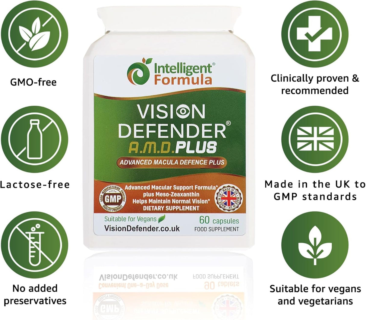 Suplemento para los ojos Vision Defender Plus Vitaminas