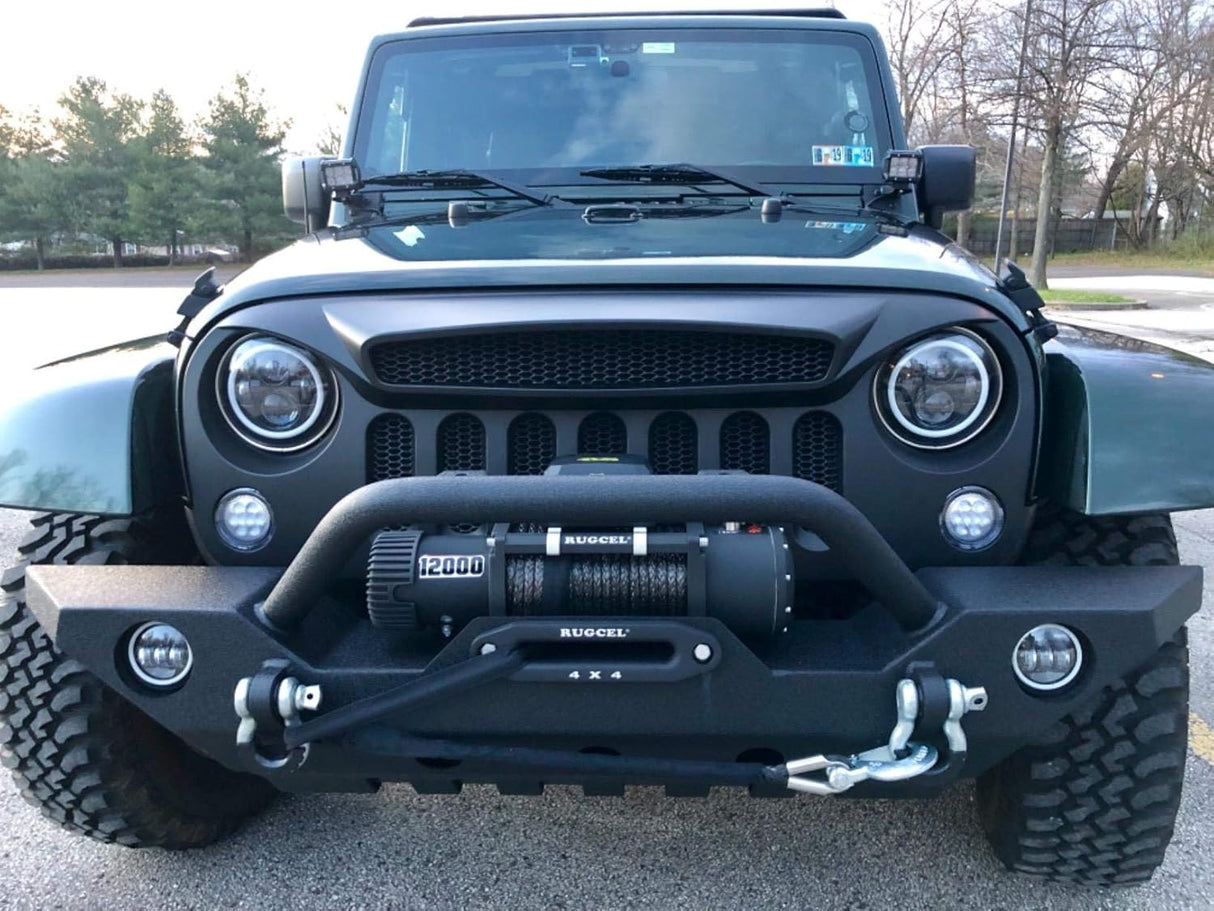 Cabrestante eléctrico impermeable IP68 de 12000 libras