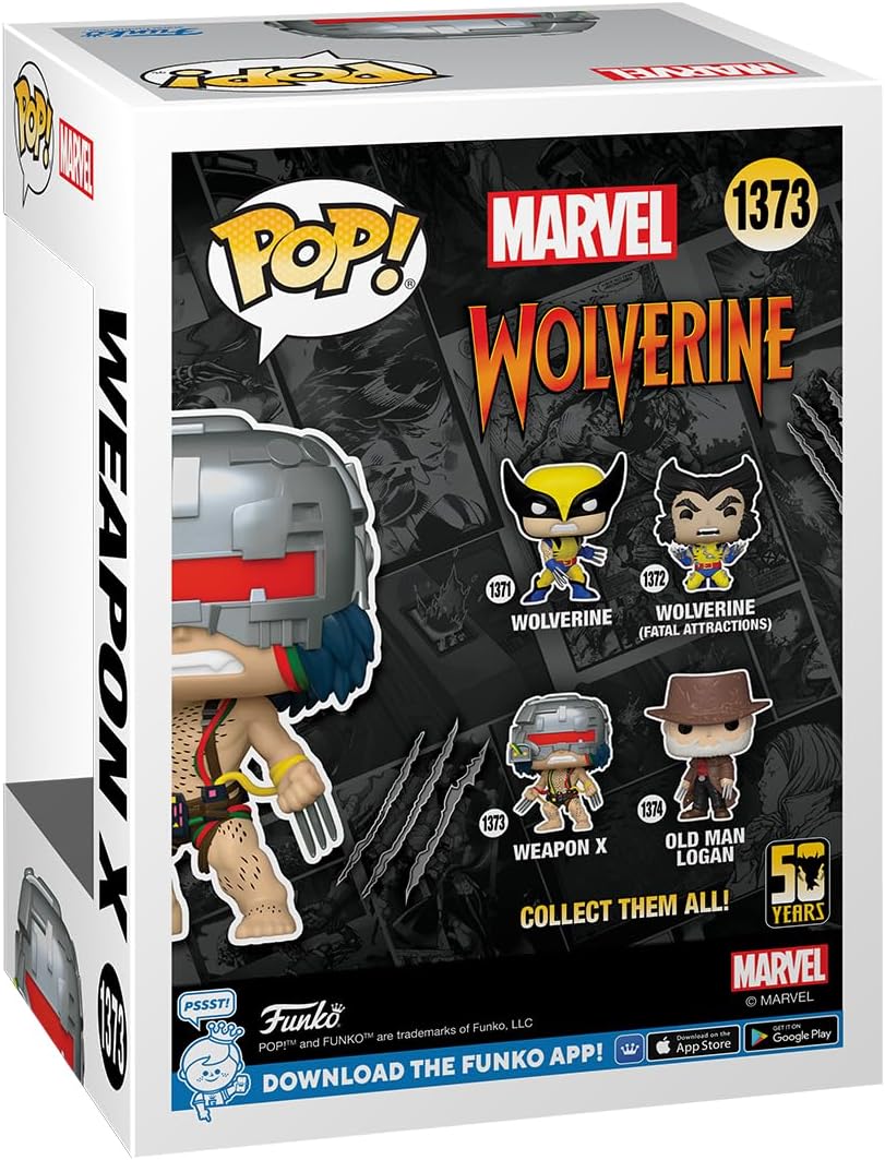 Funko Pop! Marvel: Wolverine 50 Aniversario - Weapon X