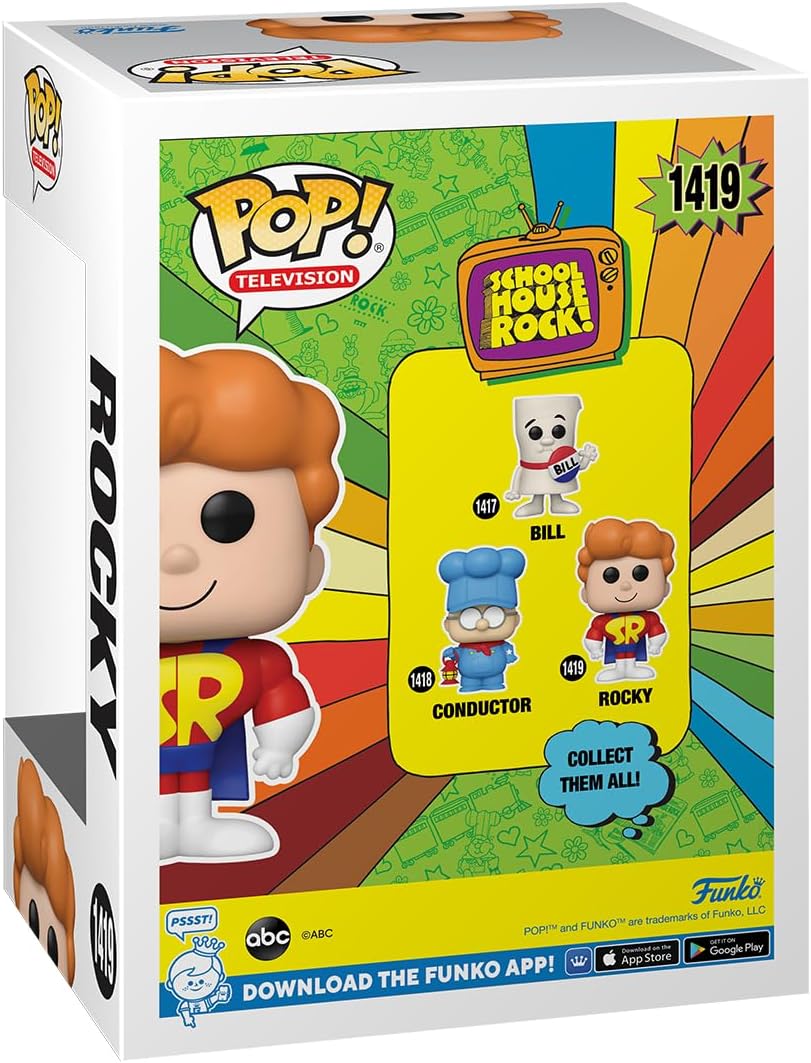 Funko Pop! TV: Schoolhouse Rock! - Rocky, personaje icónico