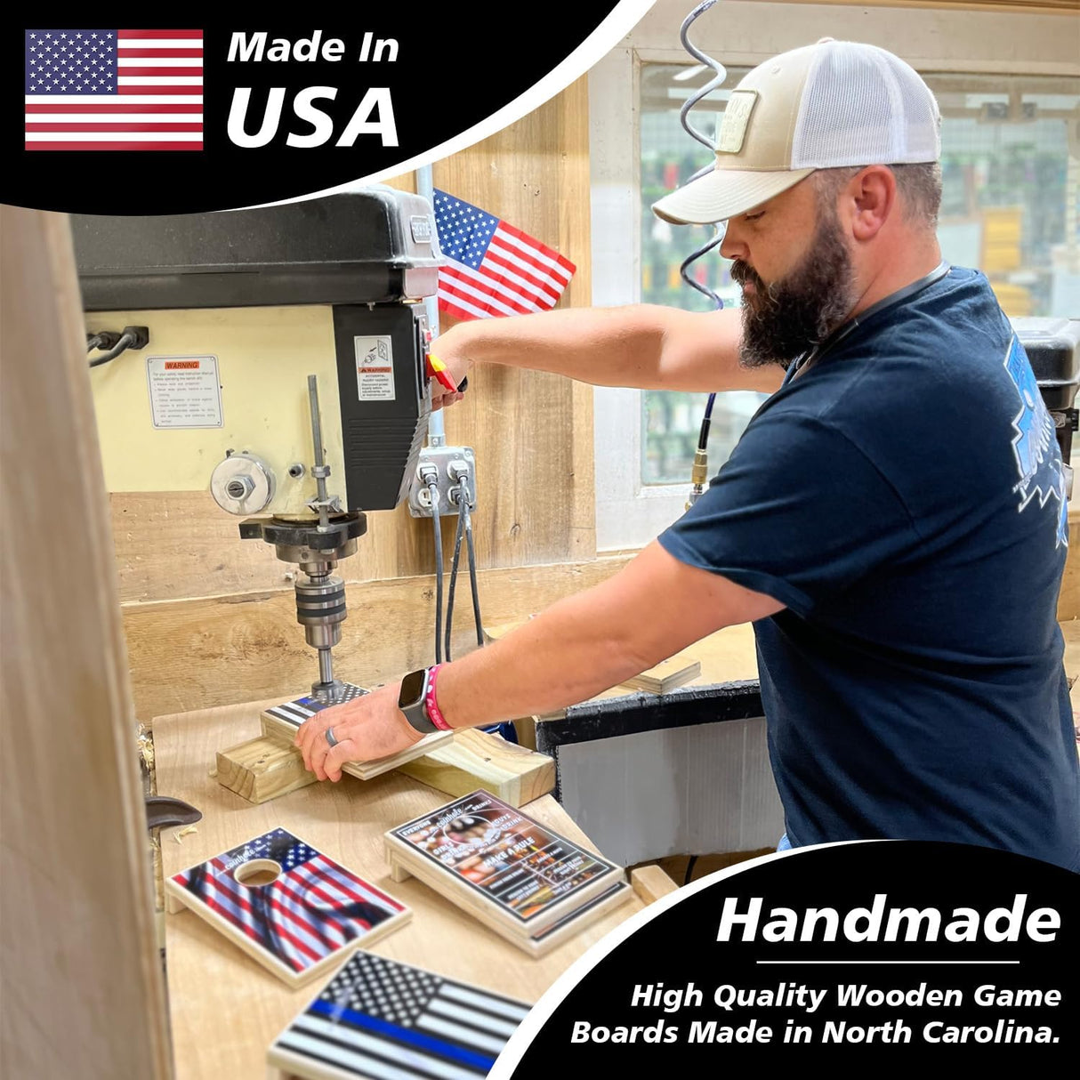 Juego de Mesa Coin Bouncing Party | Cornhole Viaje | Solo Tablero