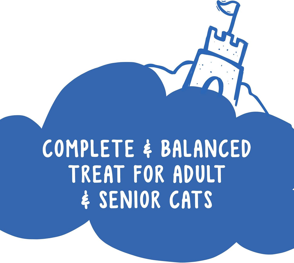 Golosinas para gatos mezcla de fiesta para la playa