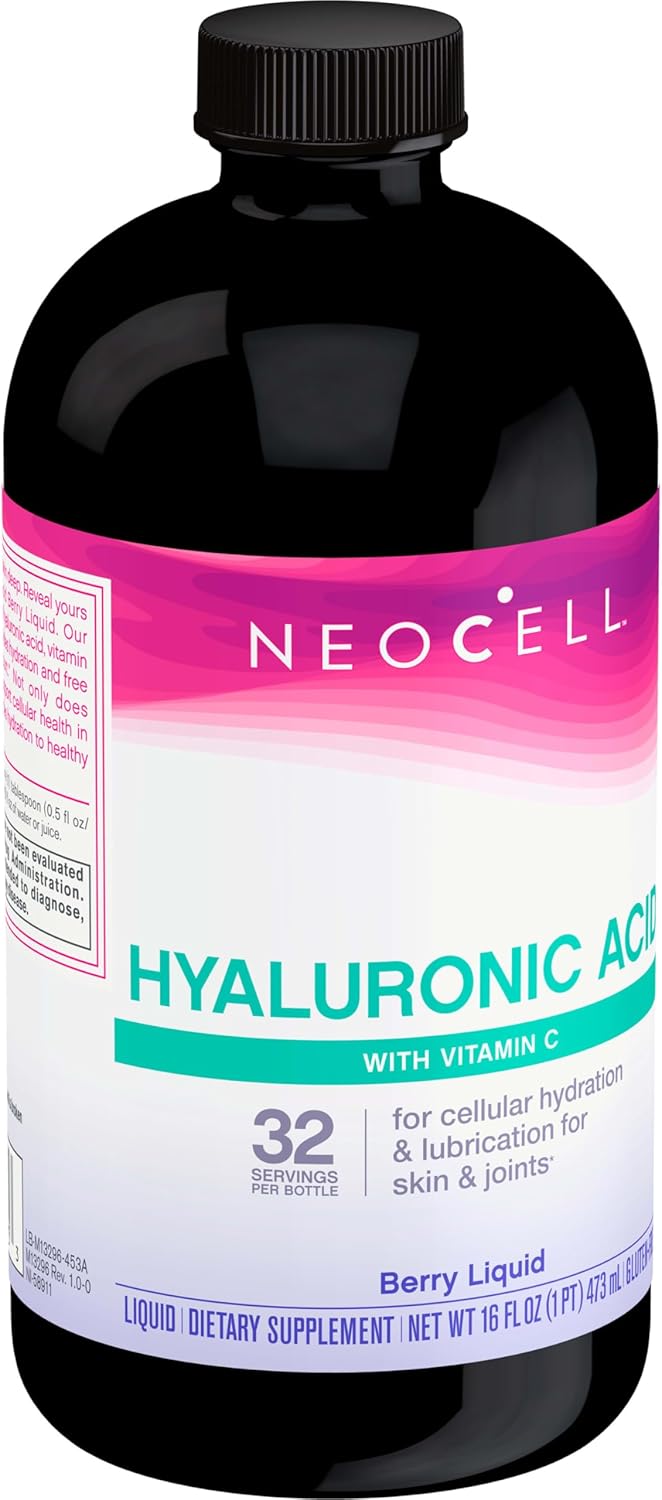 NeoCell Líquido de bayas de ácido hialurónico con vitamina C