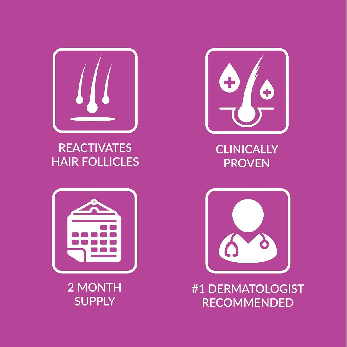 Espuma en aerosol tópica 5% tratamiento de recrecimiento