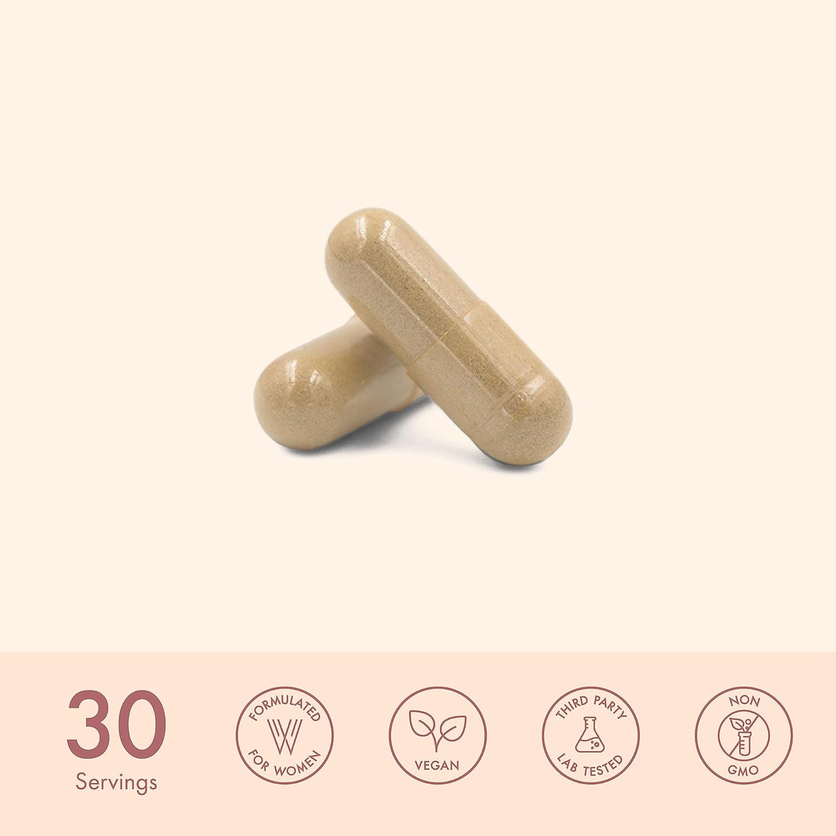 Suplemento de perimenopausia y menopausia Winged Wellness