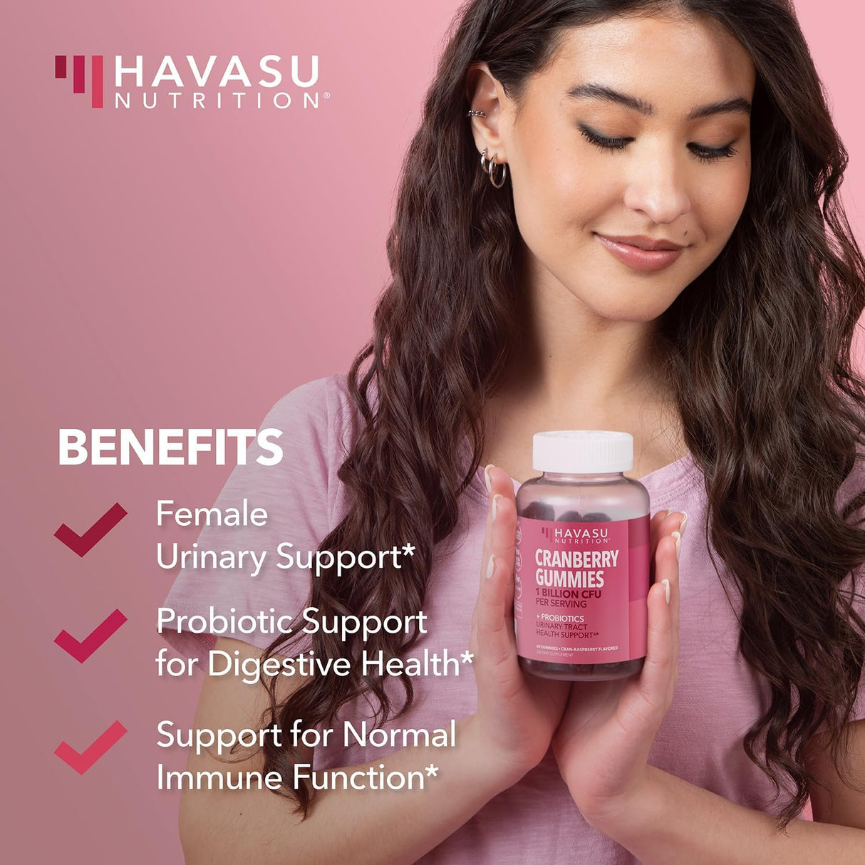 Gomitas de Arándano para Salud Urinaria y Probióticos