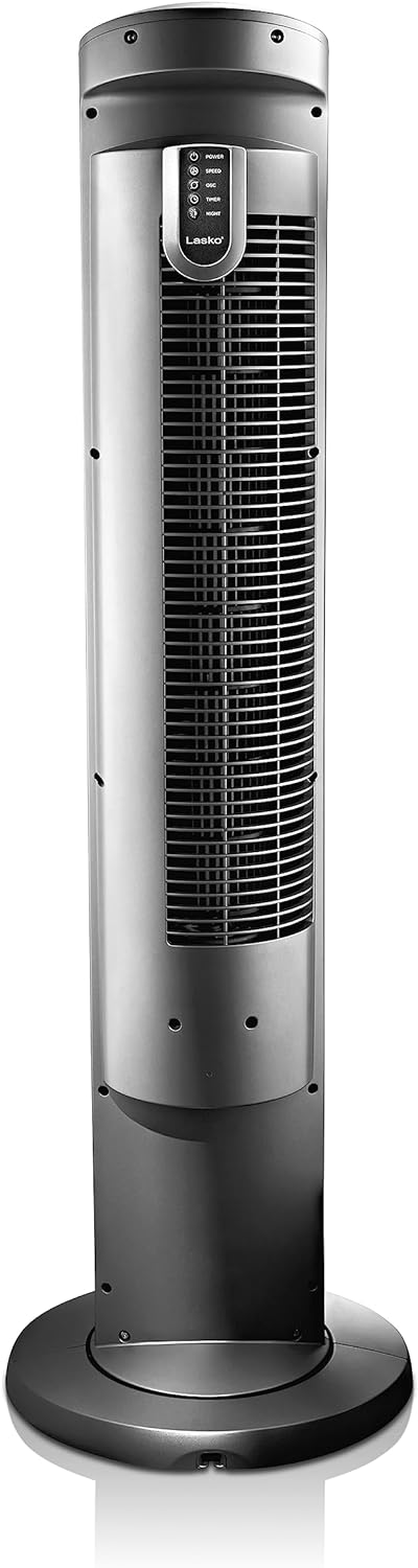 Ventilador de Torre Lasko, Oscilante, Silencioso, 3 Velocidades, T42951