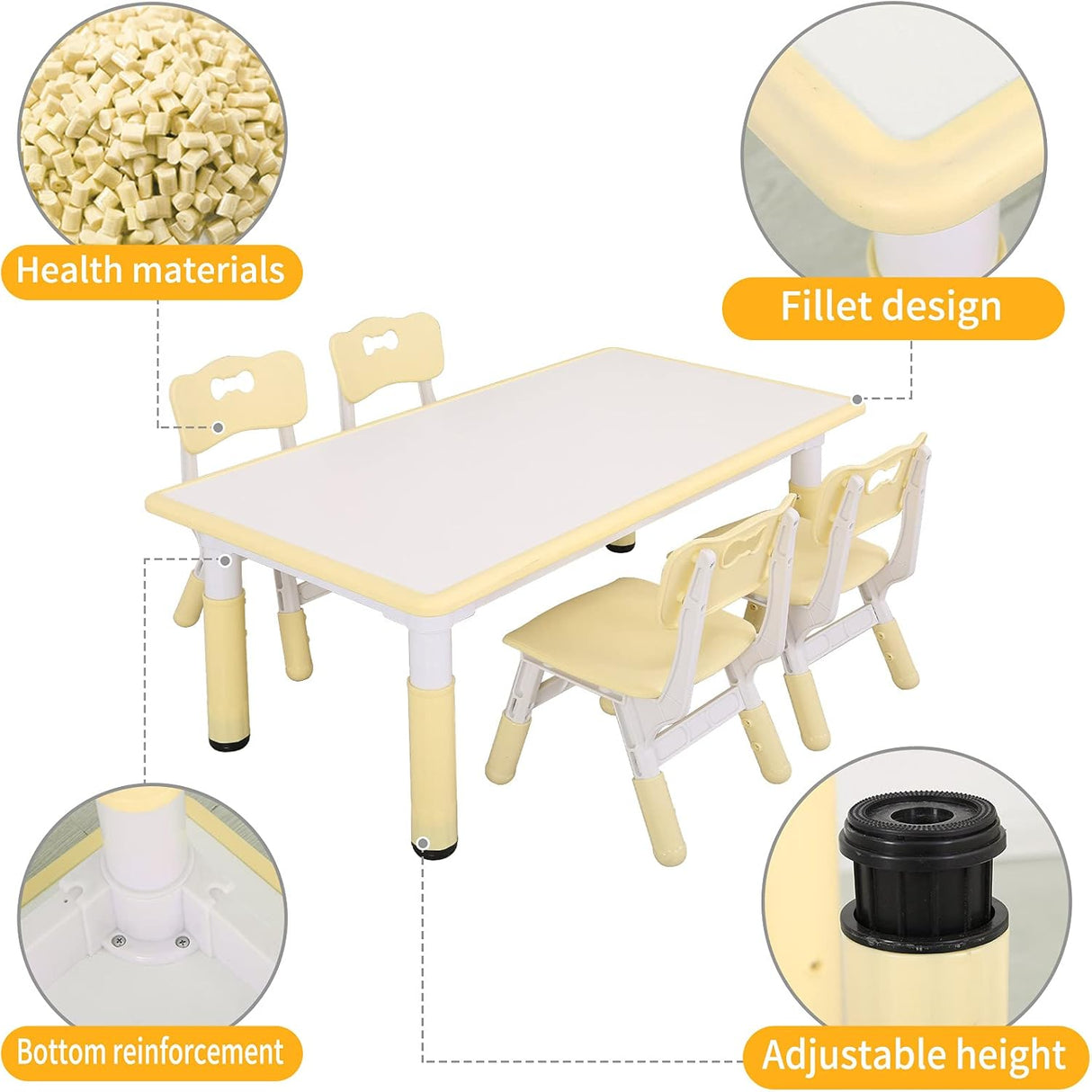 Mesas y Sillas para Niños de estudio para niños escritorio