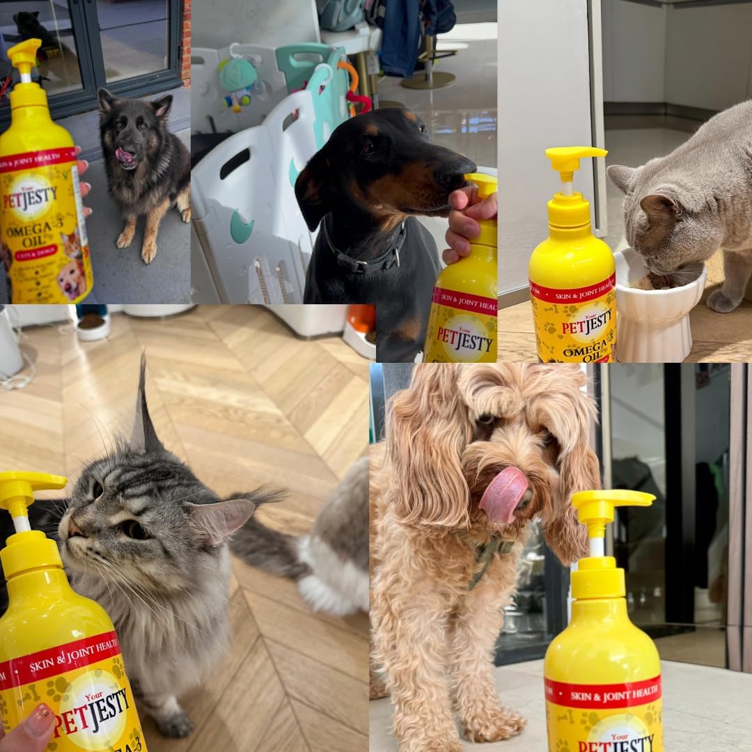 Aceite puro vegano Omega 3 para perros y gatos - Omega 3