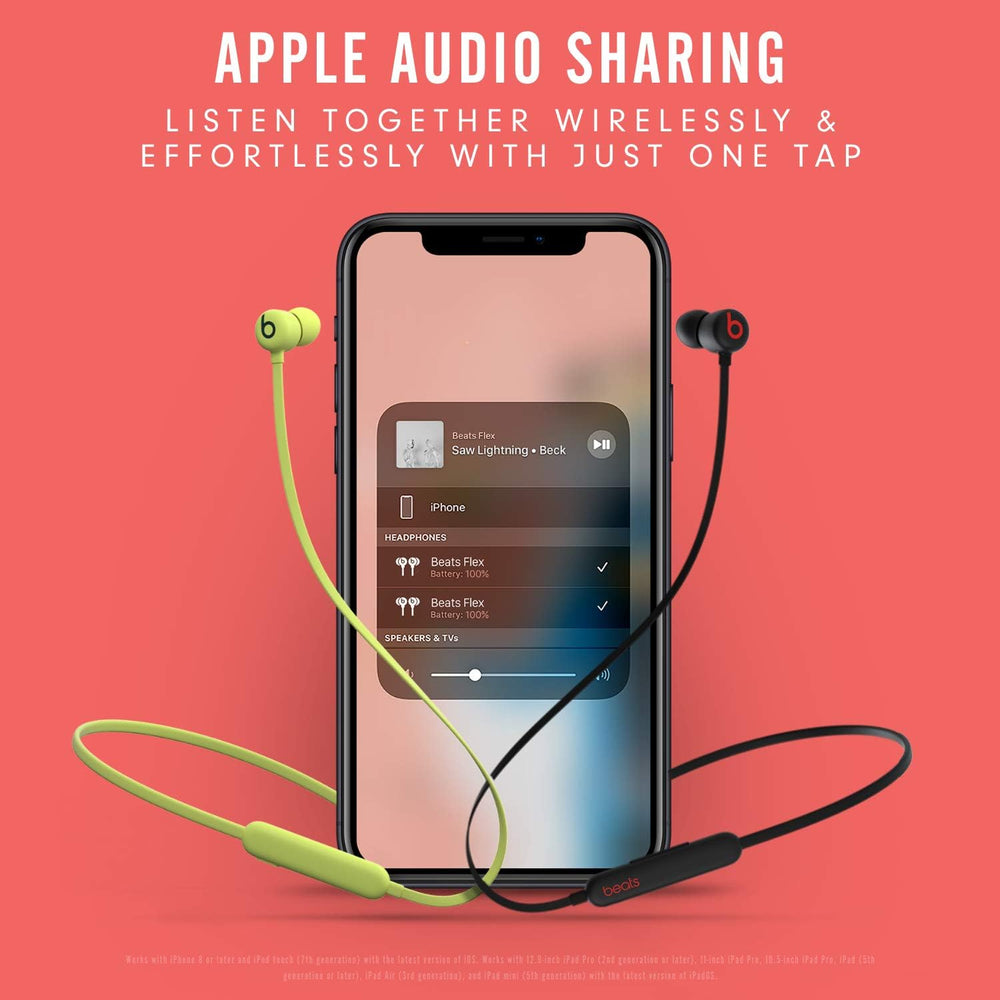 Audífonos Inalámbricos Beats Flex - Apple W1, 12h de batería