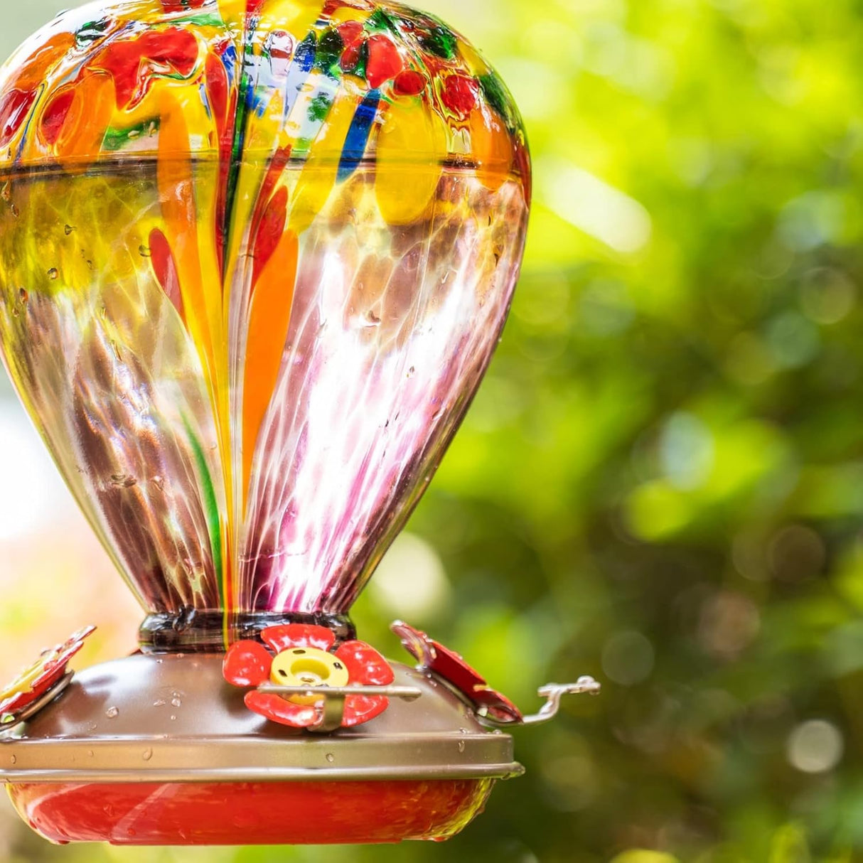 Muse Garden Comederos de colibrí para colgar al aire libre .