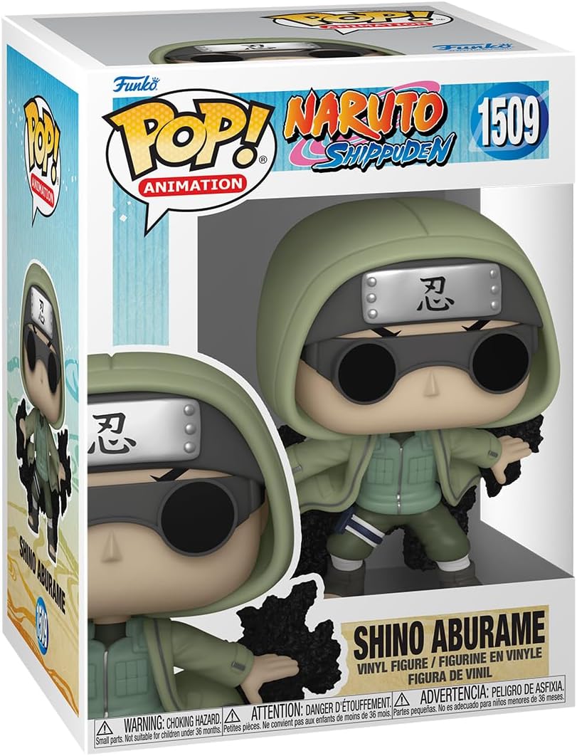 Funko Pop! Naruto Shippuden - Shino Aburame, figura coleccionable