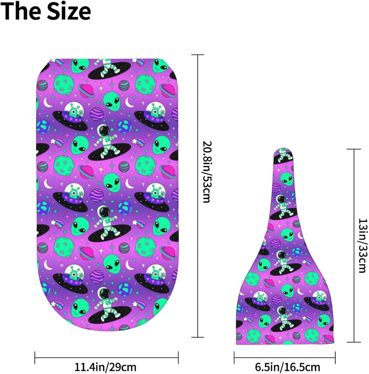 Manta de Envueltas para Bebés Astronautas y Alienígenas, Suave