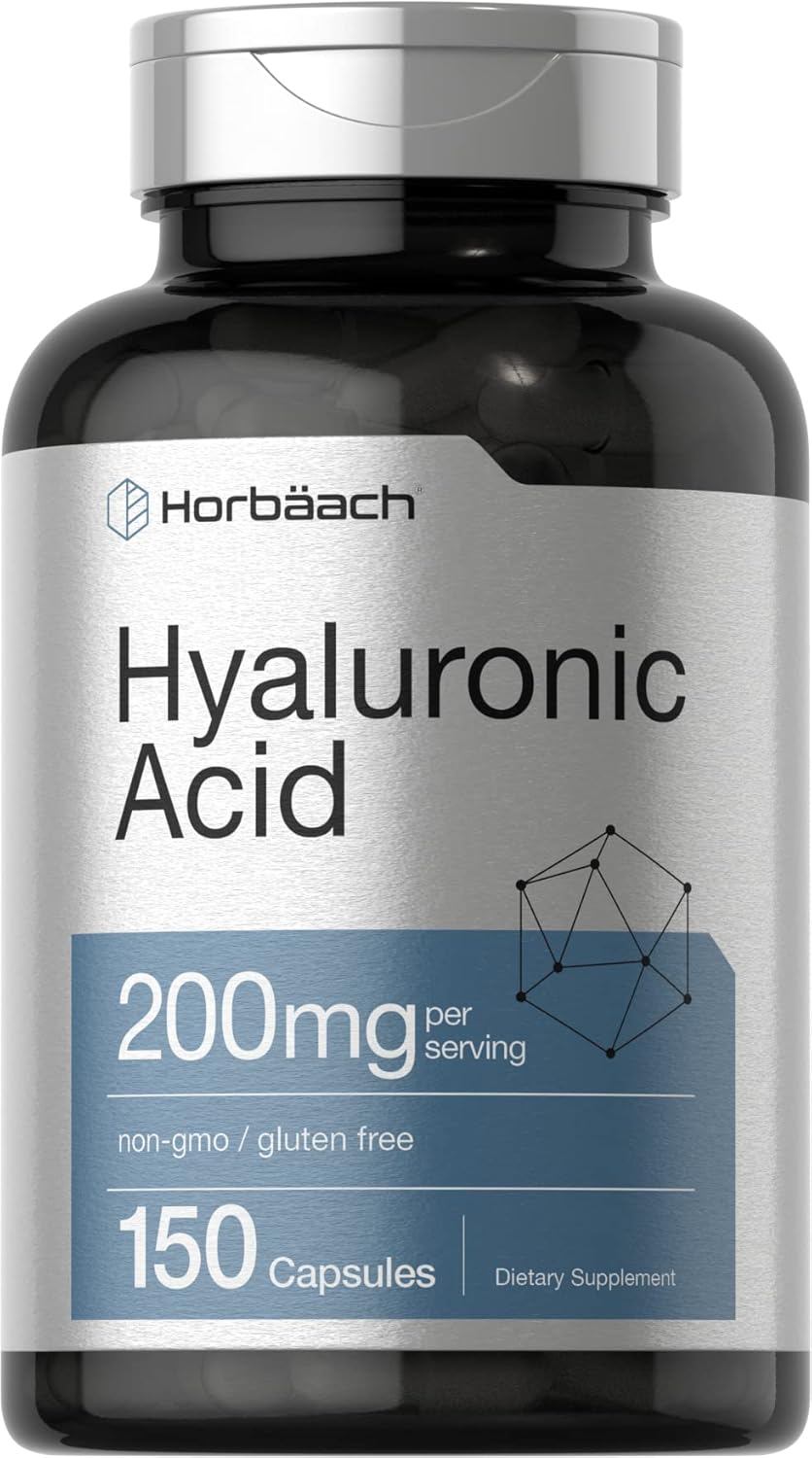 Suplemento de ácido hialurónico 200 mg Horbaach