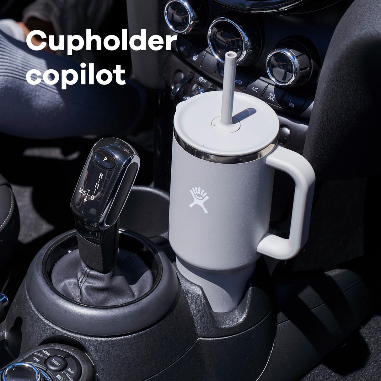 Vaso Térmico Hydro Flask con Tapa y Popote, Modelo Insulado