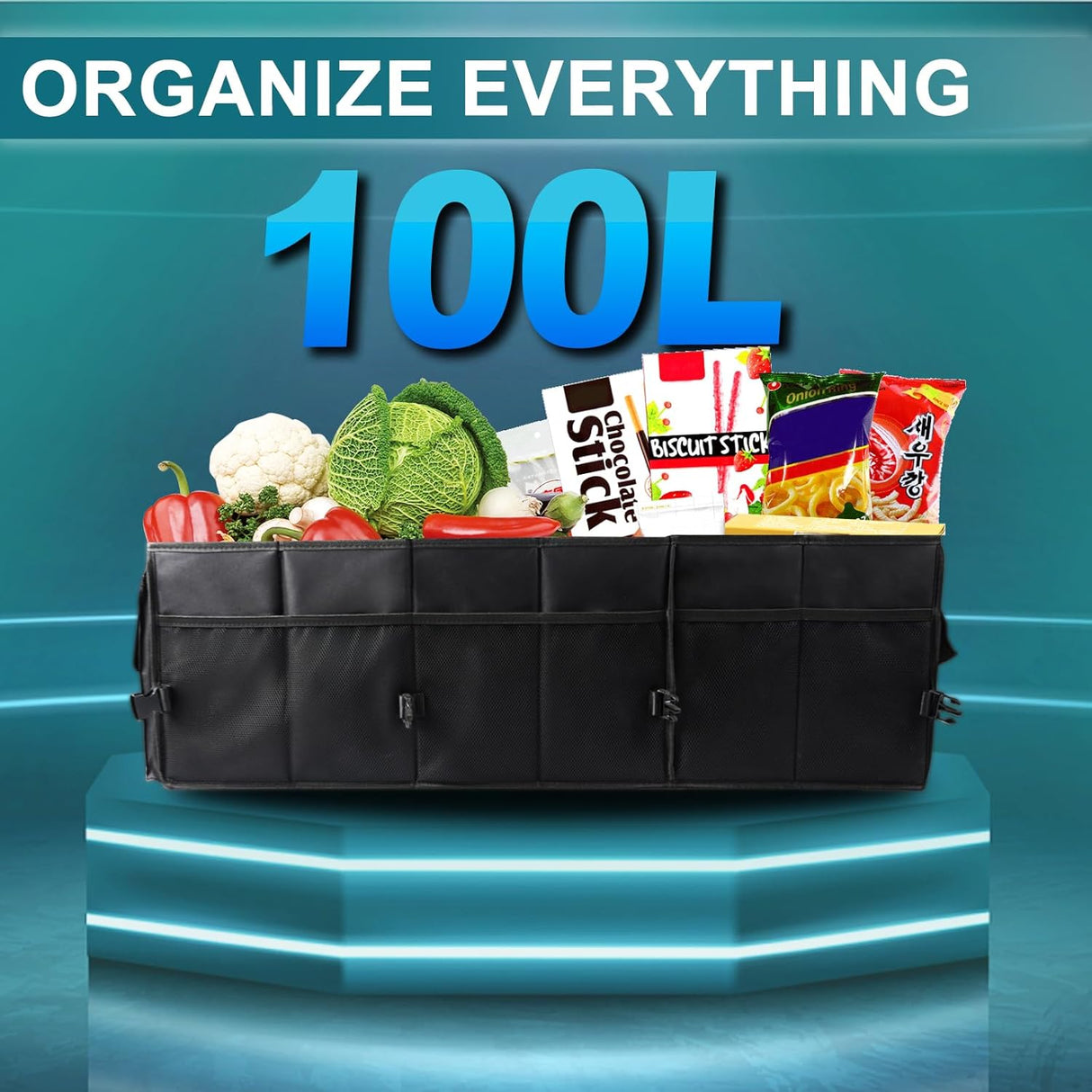 Organizador de Maletero Extra Grande Sposuit 98L Plegable