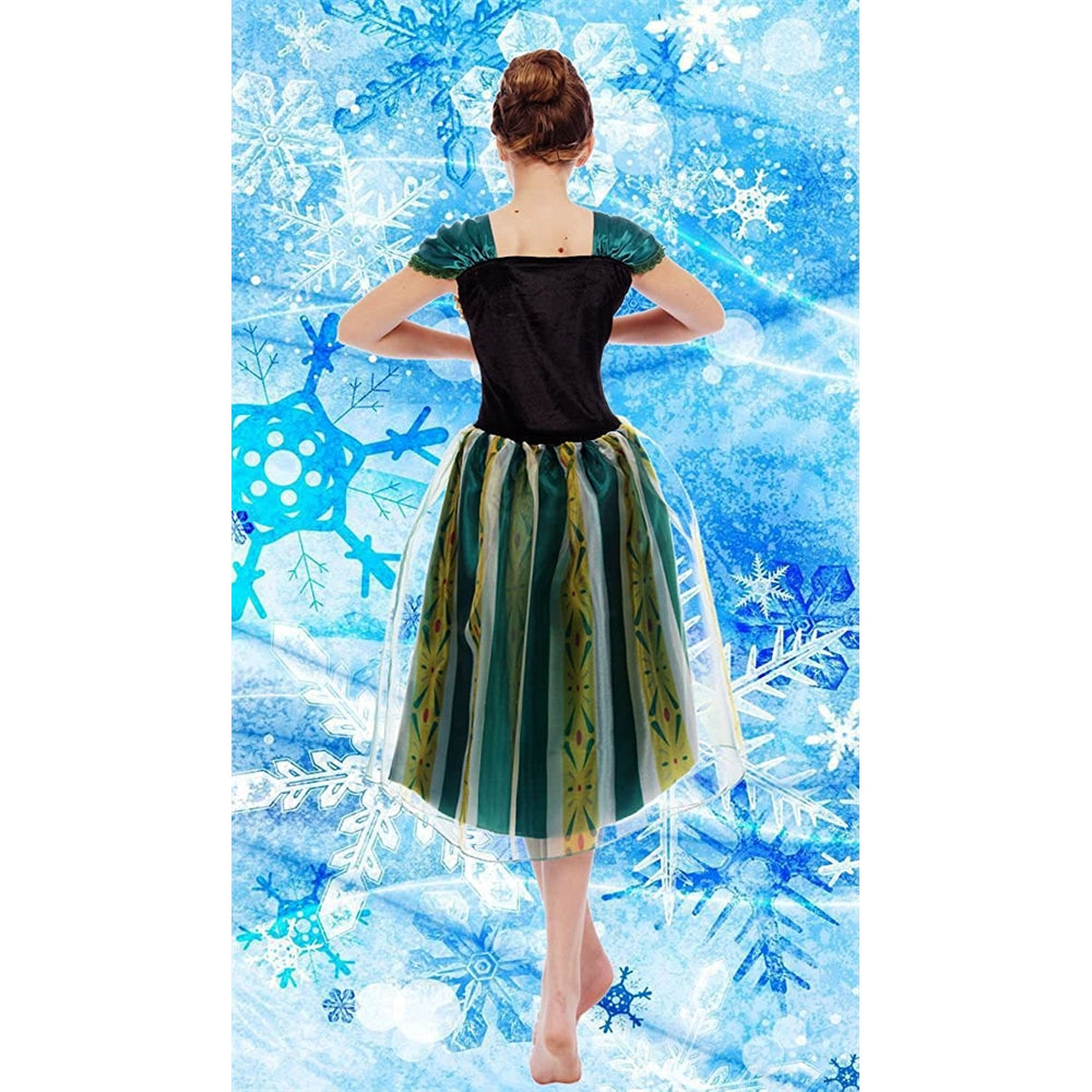 Disfraz de princesa para mujer de Anna talla XXL