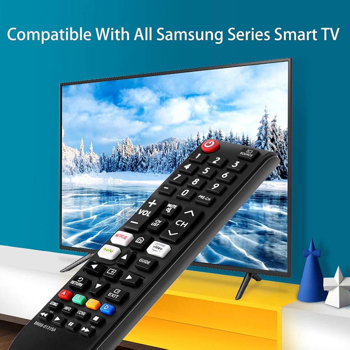 Control Remoto Universal para TV Samsung LCD LED Smart 3D