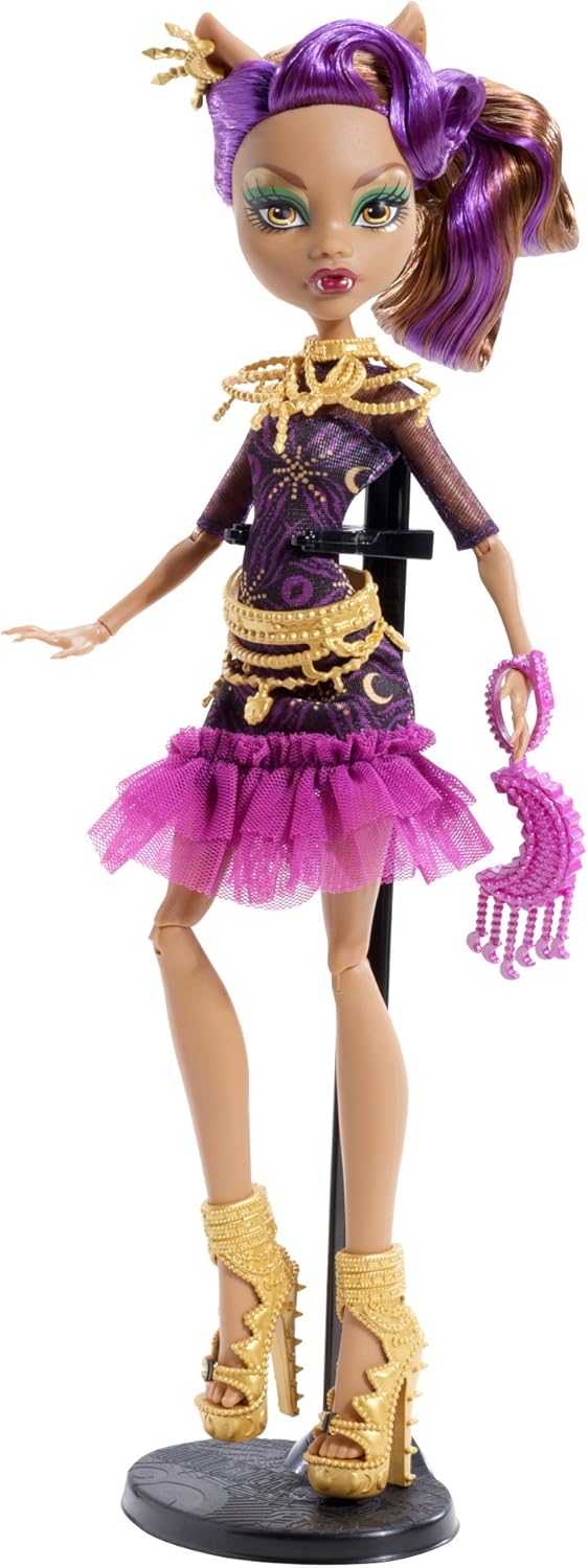 Muñeca Clawdeen Wolf Frights Camera Action de Monster High