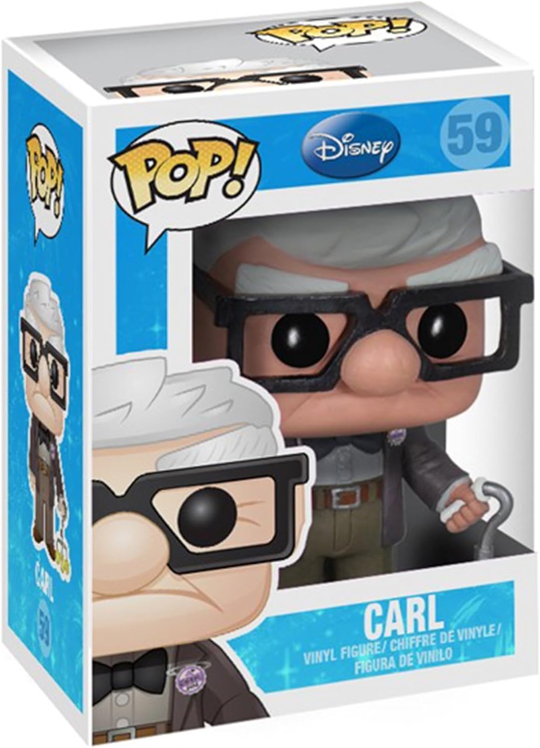 Figura Vinyl Carl - Funko POP Disney Serie 5 - Coleccionable