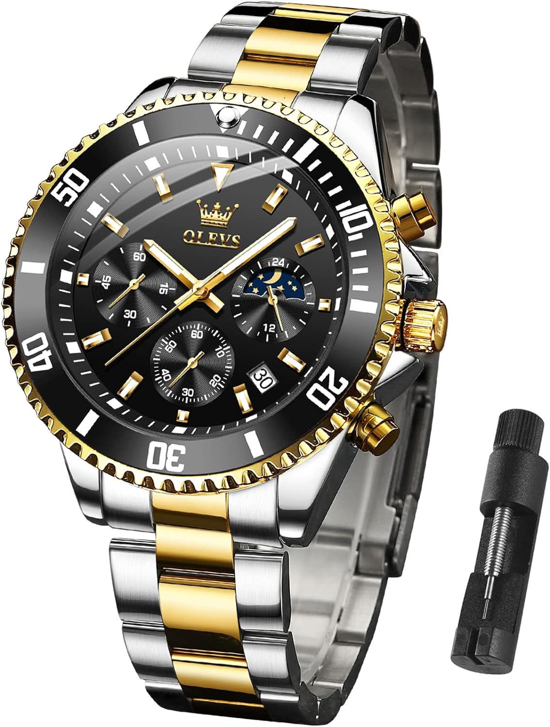 Reloj para hombre de cuarzo analógico 2870-5585 OLEVS