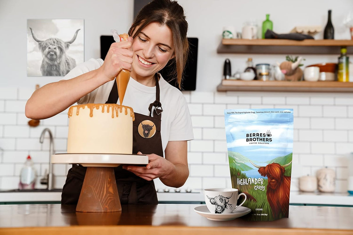 Café Molido Berres Brothers Highlander Grogg, 2lb Caramelo, Avellana