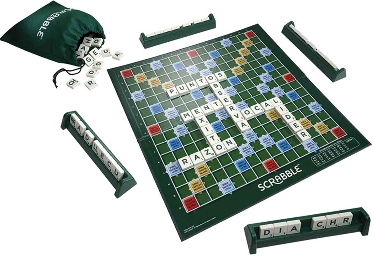 Scrabble Original en Español de Mattel - Juego de Mesa 36.8x26.7 cm