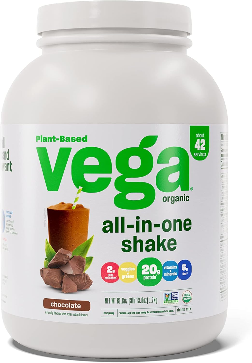 Suplementos Alimenticios Proteína vegetal en polvo orgánica