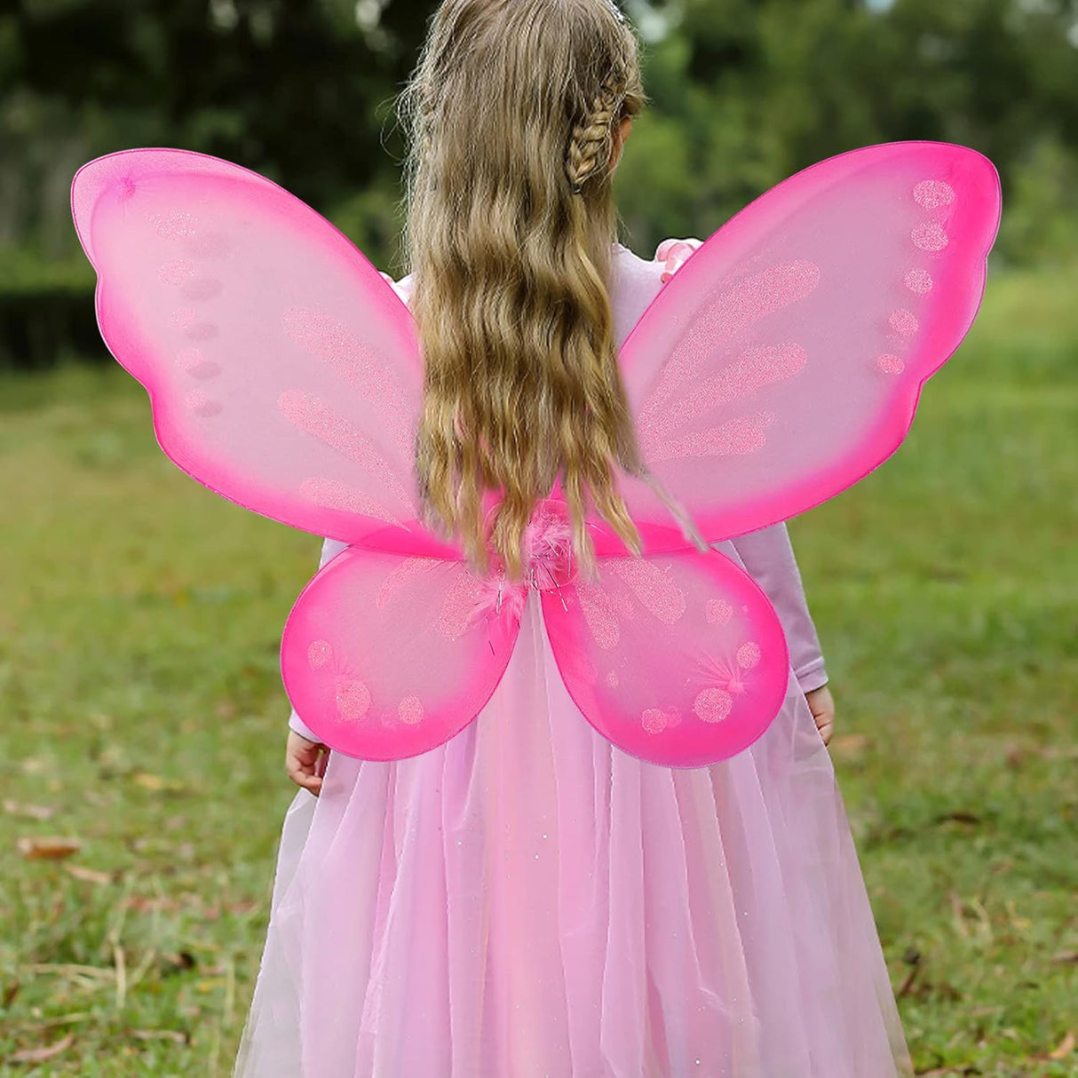 Disfraces de Alas de hada de mariposa rosada