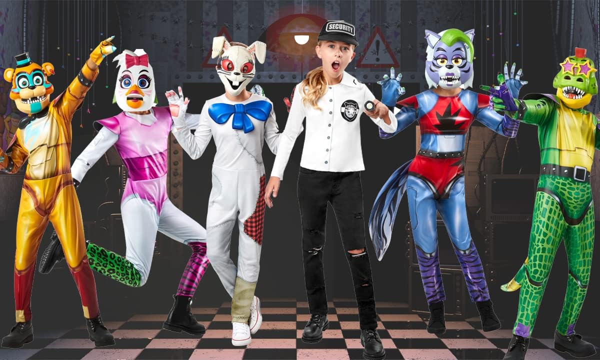 Disfraz infantil Glamrock Freddy de Rubie's para Five Nights at Freddy's