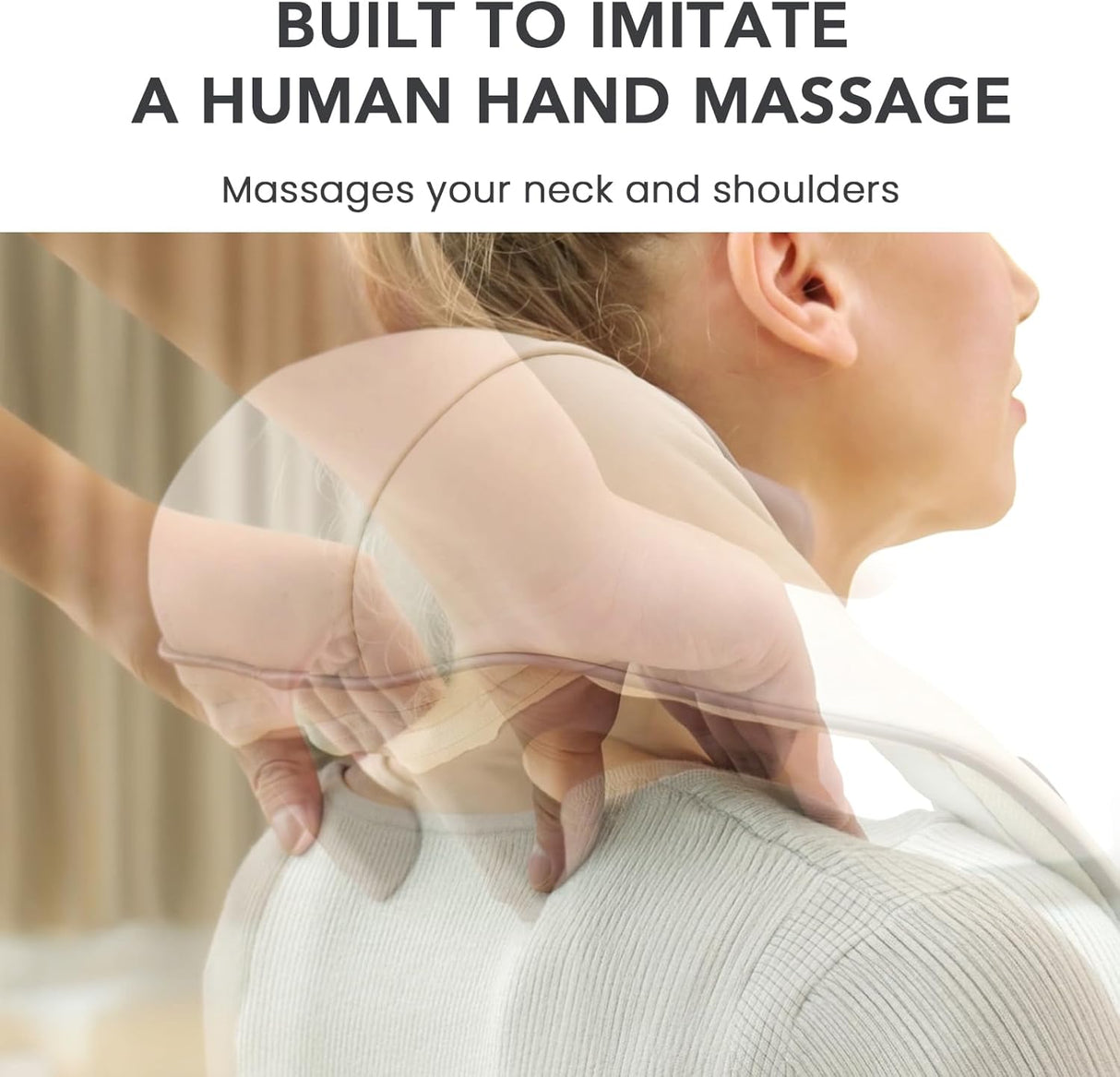 Masajeador de Cuello Breo N5 Mini con Calor y Relajación