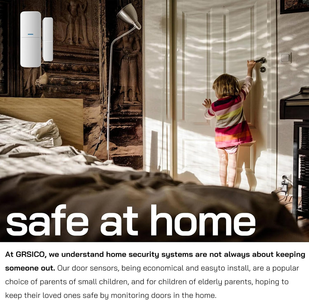 Sistema de Alarma Inalámbrico, Sensores WiFi, Alerta App