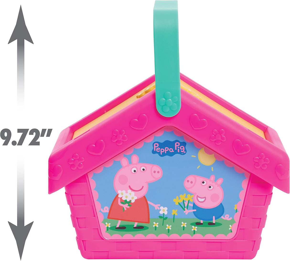 Set de Picnic Peppa Pig, Juguete de Viaje, 15 Piezas