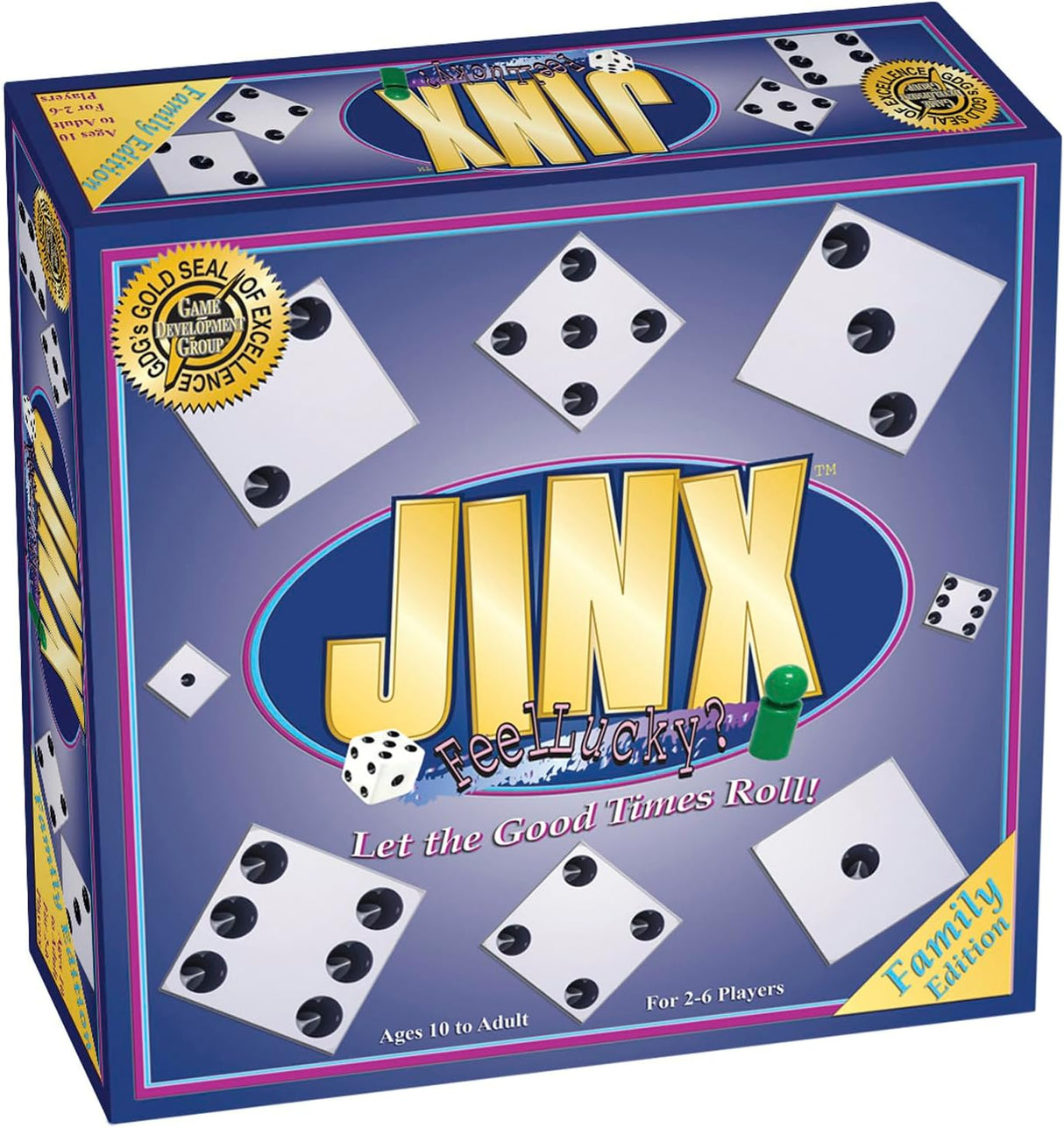 Jinx - Juego de Mesa Divertido de Suerte para Familias y Adultos