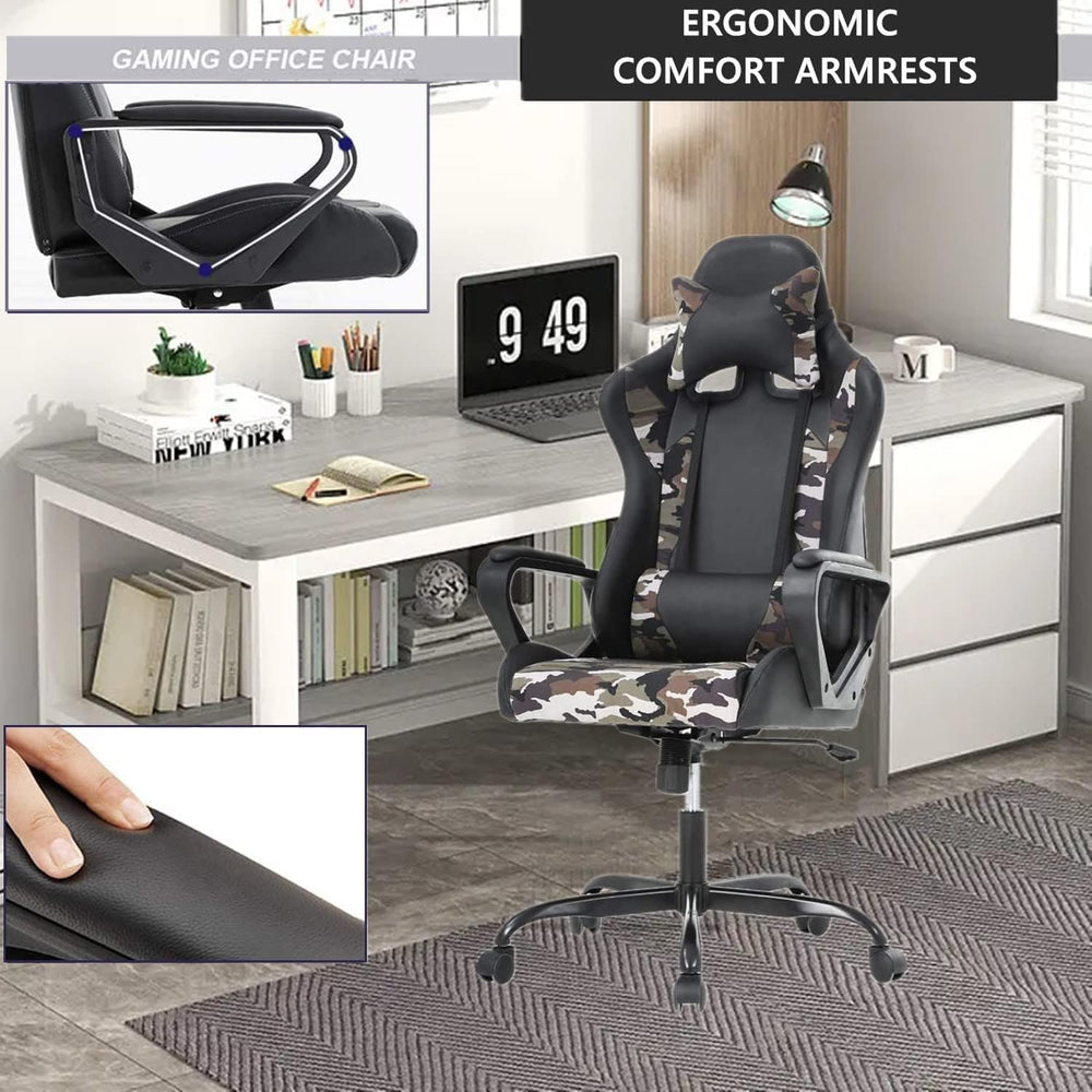 Silla Gamer ergonómicas de altura ajustable BSTOPHKL