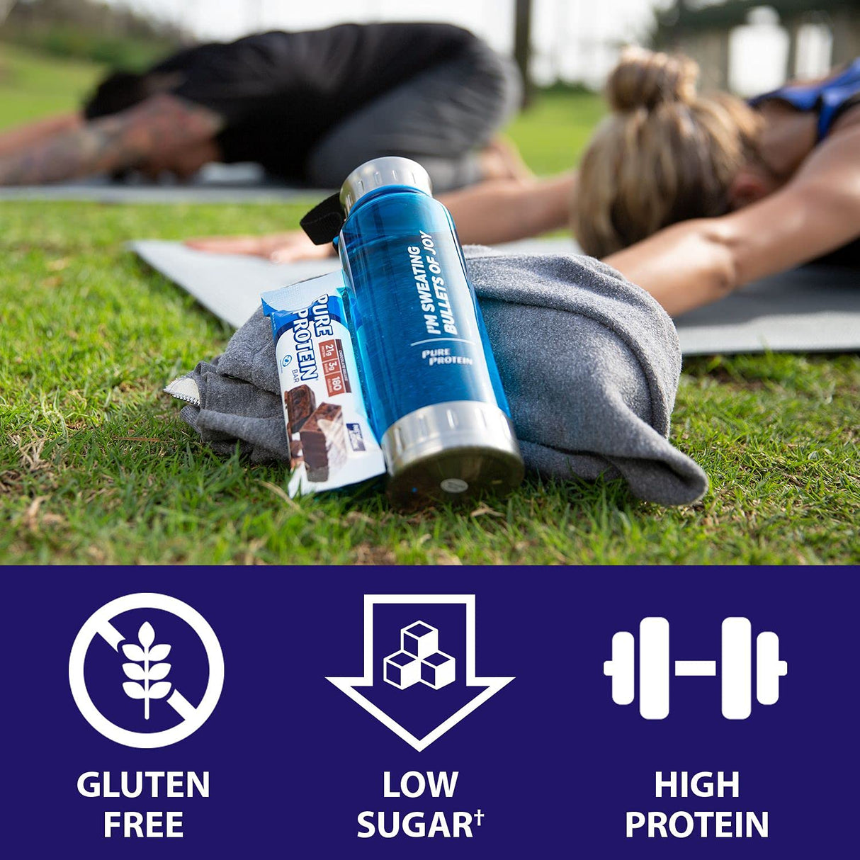 Barras de proteína pura