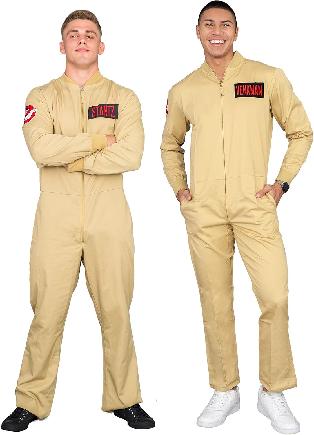 Disfraz de Cazafantasmas con cremallera para adultos